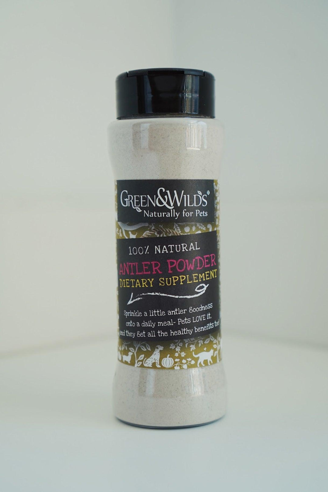 Green & Wilds Antler Powder Topper | 165ML - PetBuddy
