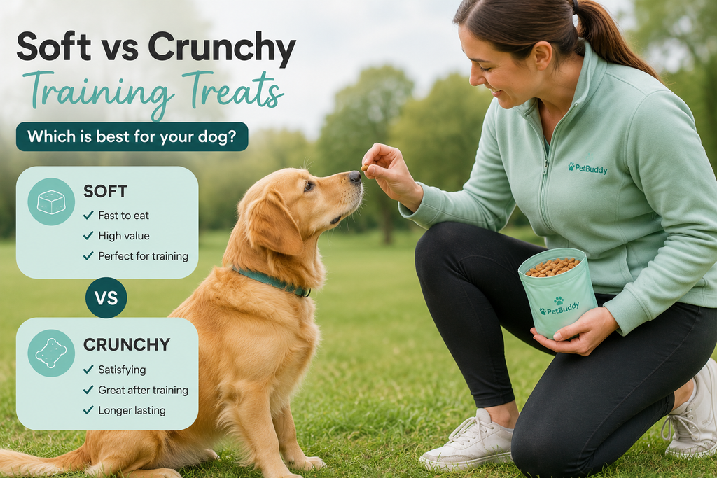 Soft vs Crunchy Training Treats: Which Is Best for Training Your Dog?
