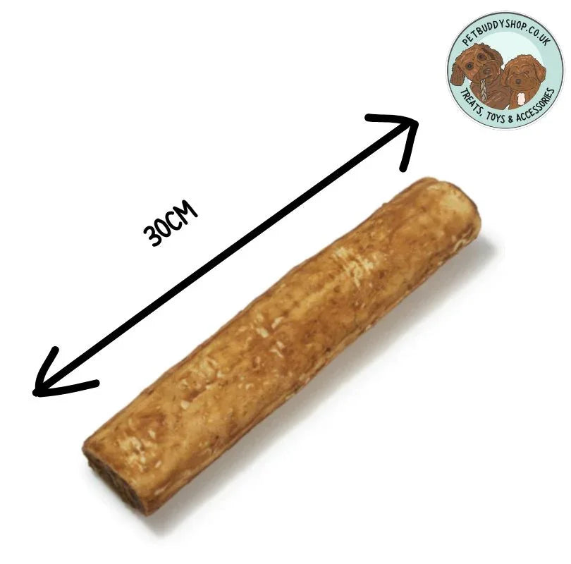 30cm buffalo collagen roll natural dog chew for dental health and joint support from PetBuddy