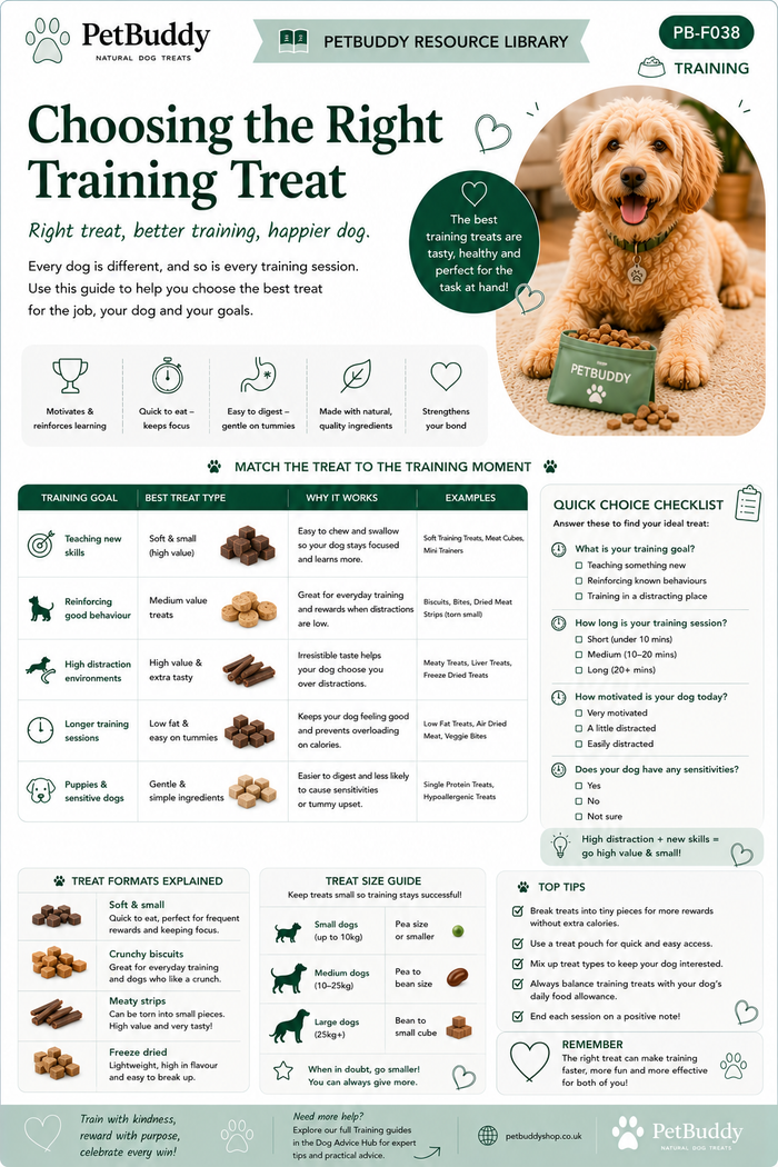 Choosing the Right Training Treat