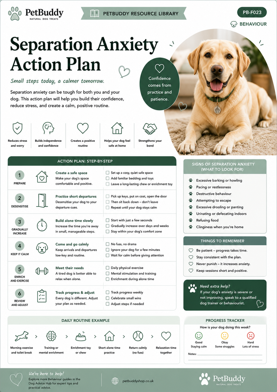Separation Anxiety Action Plan