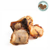Three air dried gobstopper dog treats. Air-dried beef kneecaps dog treats – 100% natural beef treat for dogs, low-fat and long lasting, available at PetBuddy.