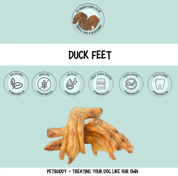 Duck Feet dog treats for dogs