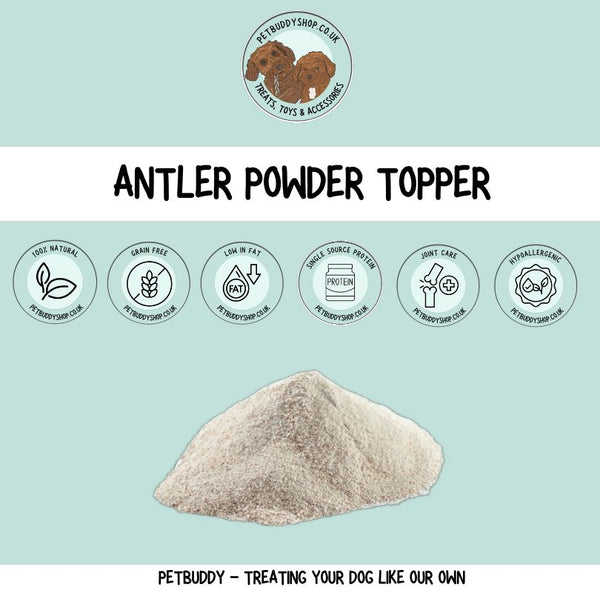 green & wilds antler powder supplement for dogs