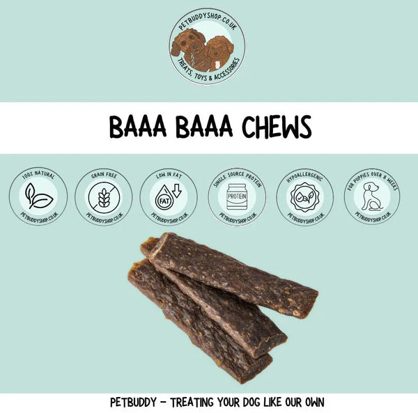 Baaa Baaa Lamb dog chews 