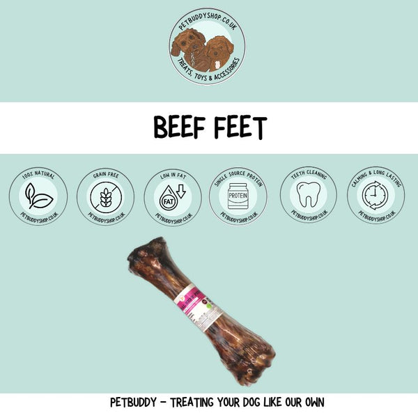 Beef Feet Long Lasting Natural Dog Chew