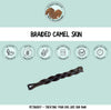 Braided Camel Skin Dog Treat – 100% natural air-dried braided camel skin treat for dogs