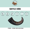 green & wilds buffalo horn long lasting natural dog chew