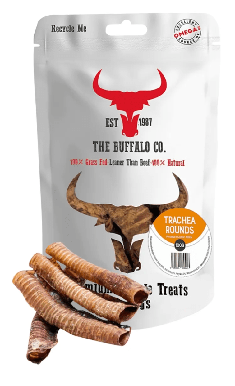 Buffalo Trachea Dog Treats - PetBuddy