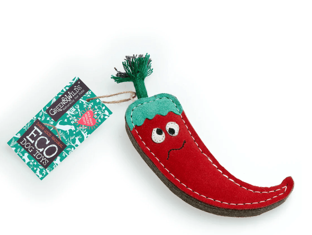 Chad Chilli Pepper Eco Dog Toy - PetBuddy