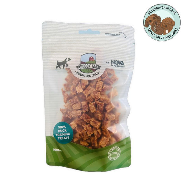 100% Duck Training Treats for Dogs natural hypoallergenic dog treats pouch