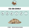 JR Pet Products Fish Skin Granola – 100% natural fish skin flakes for dogs, perfect as a topper and full of omega 3&6, available at PetBuddy.