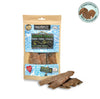 Green & Wilds Baaa Baaa Chews, delicious soft lamb jerky perfect as an anytime dog treat, available at PetBuddy.