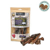 Green & Wilds Wild Boar Tough Chews, 100% natural and air-dried wild boar jerky perfect for a long lasting chew.