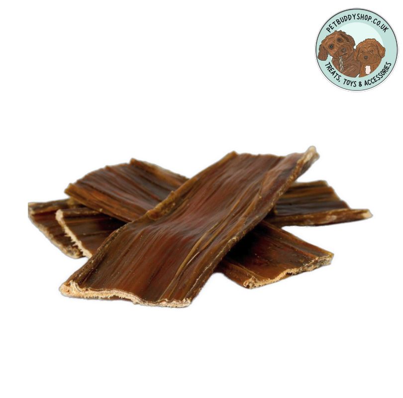 JR Pet Products Beef Flatties dog treats, natural beef gullet thats a perfect anytime natural dog treat for all breeds and sizes. 