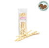 JR Pet Products Braided Lamb Skin dog treats, the perfect odourless dog chew. 