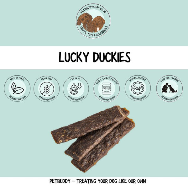 green & wilds lucky duckies dog treats
