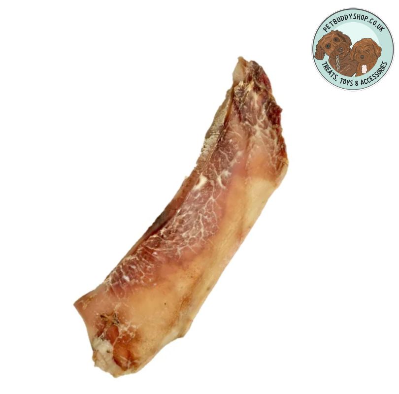 Moon Bone natural dog treat. 100% air-dried beef cartilage, odourless, long lasting and full of glucosamine which is amazing for building strong muscles.