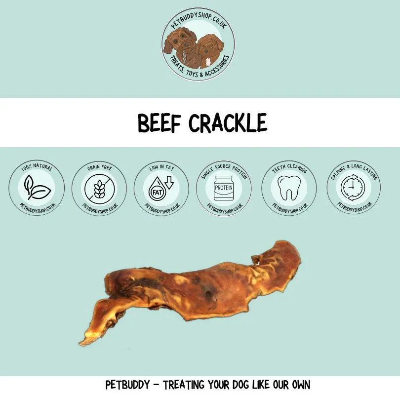 natural beef skin dog treat chew for dogs