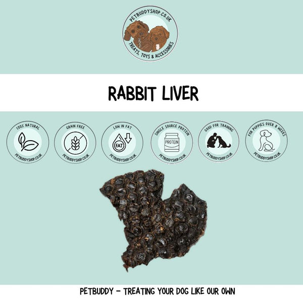 Nutriment Rabbit Liver for dogs.