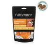 Nutriment Sweet Potato Dog Treats, vegan and low fat. Available at PetBuddy.