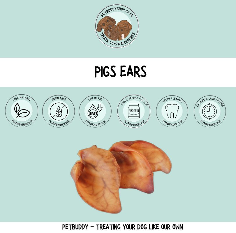 Pigs ears for dogs