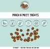 Pooch & Mutt dog treats containing probiotics, perfect little soft training treats