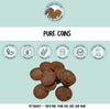 pure and natural meaty coins for dogs in 6 flavours