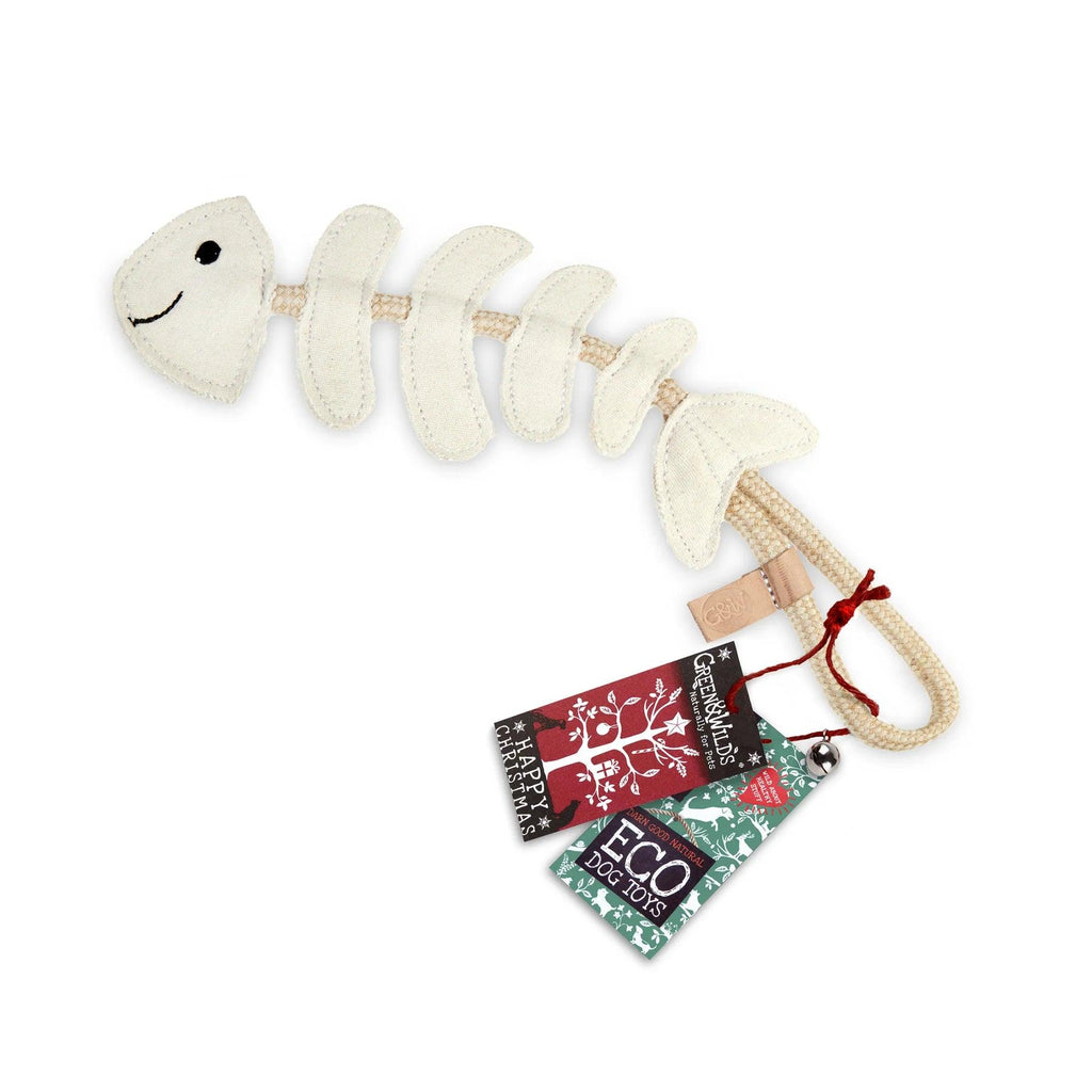 Thin Lizzie Bonefish Eco Dog Toy - PetBuddy