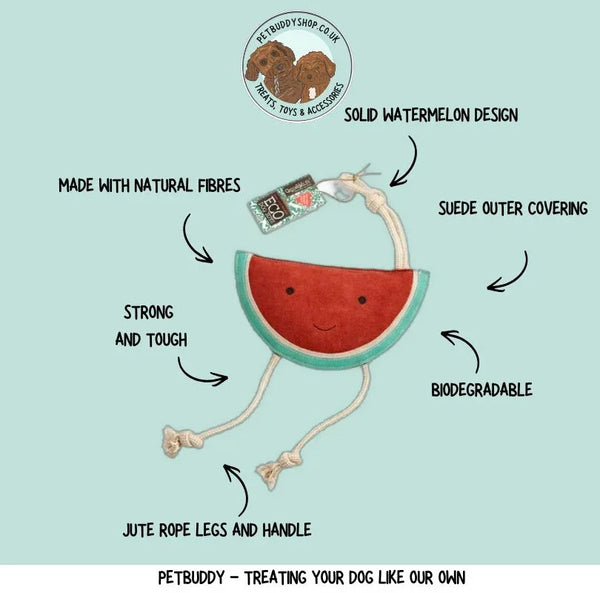  wendy watermelon large dog toy for tough chewers