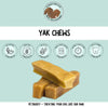 Yak chew for dogs