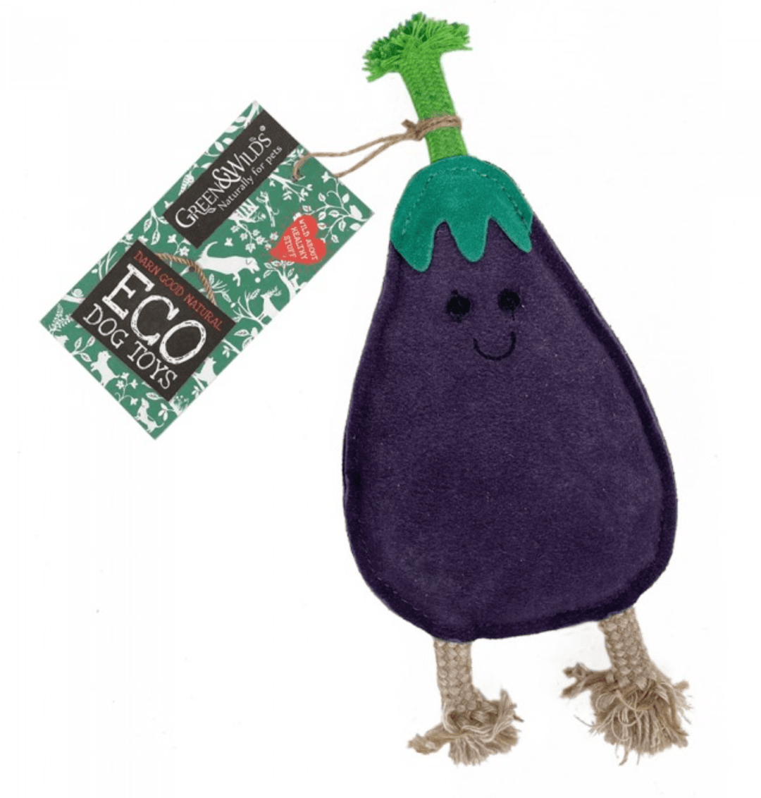 Austin Aubergine Eco Dog Toy - PetBuddy