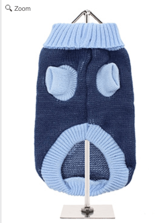 Blue Paw Sweater - PetBuddy