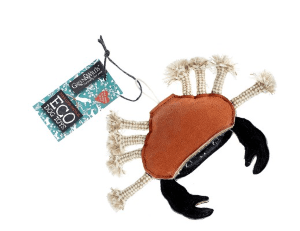 Carlos Crab Eco Dog Toy - PetBuddy