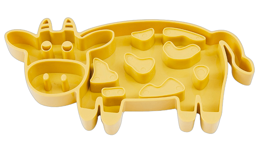 Cow Slow Feeder Dog Bowl - PetBuddy