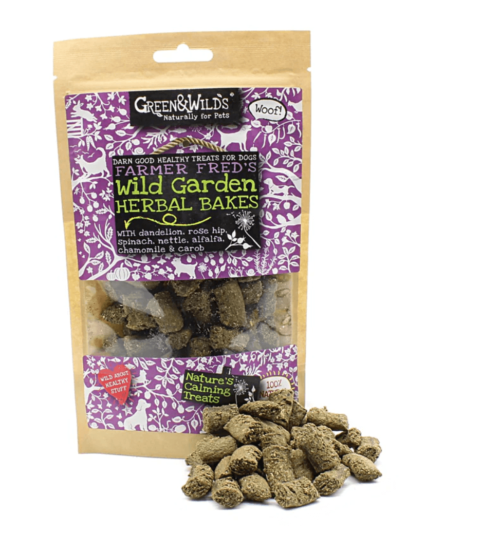 Green & Wilds Wild Garden Herbal Bakes Dog Treats - PetBuddy