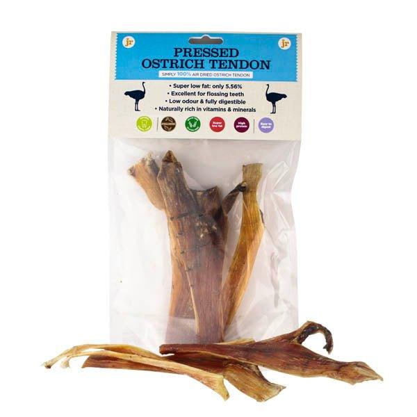 JR Pet Products Pressed Ostrich Tendon Dog Chews - PetBuddy