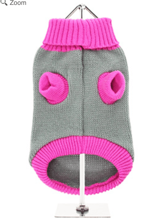 Pink Paw Sweater - PetBuddy