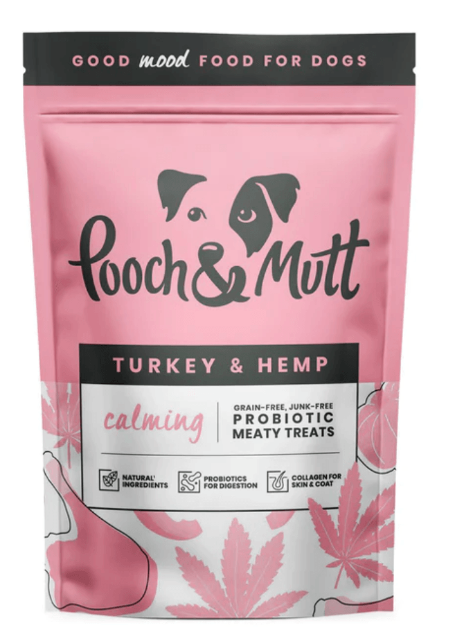 Pooch & Mutt Turkey & Hemp Calming Dog Treats - PetBuddy