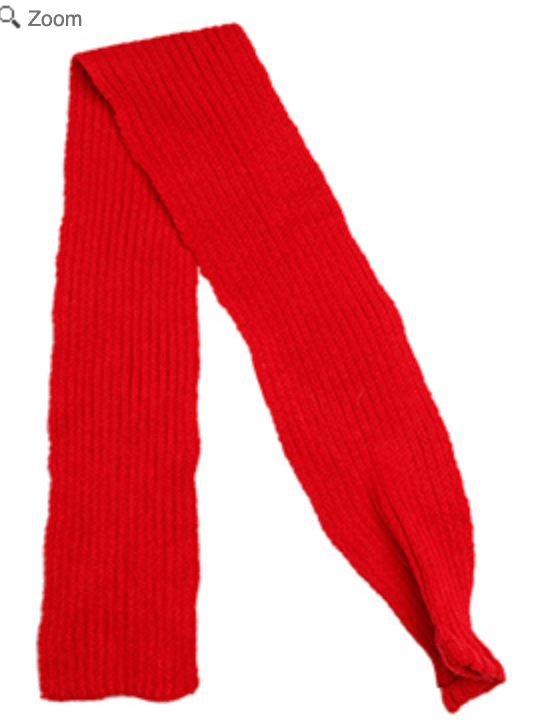 Red Knitted Scarf - PetBuddy