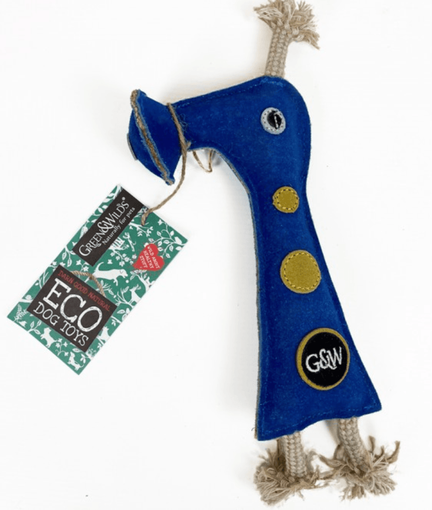 Smorg The Blue Alien Eco Dog Toy - PetBuddy
